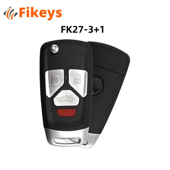 Fikeys 3+1 Buttons Universal wired remote FK27-3+1